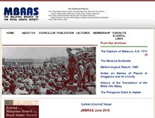 Tablet Screenshot of mbras.org.my